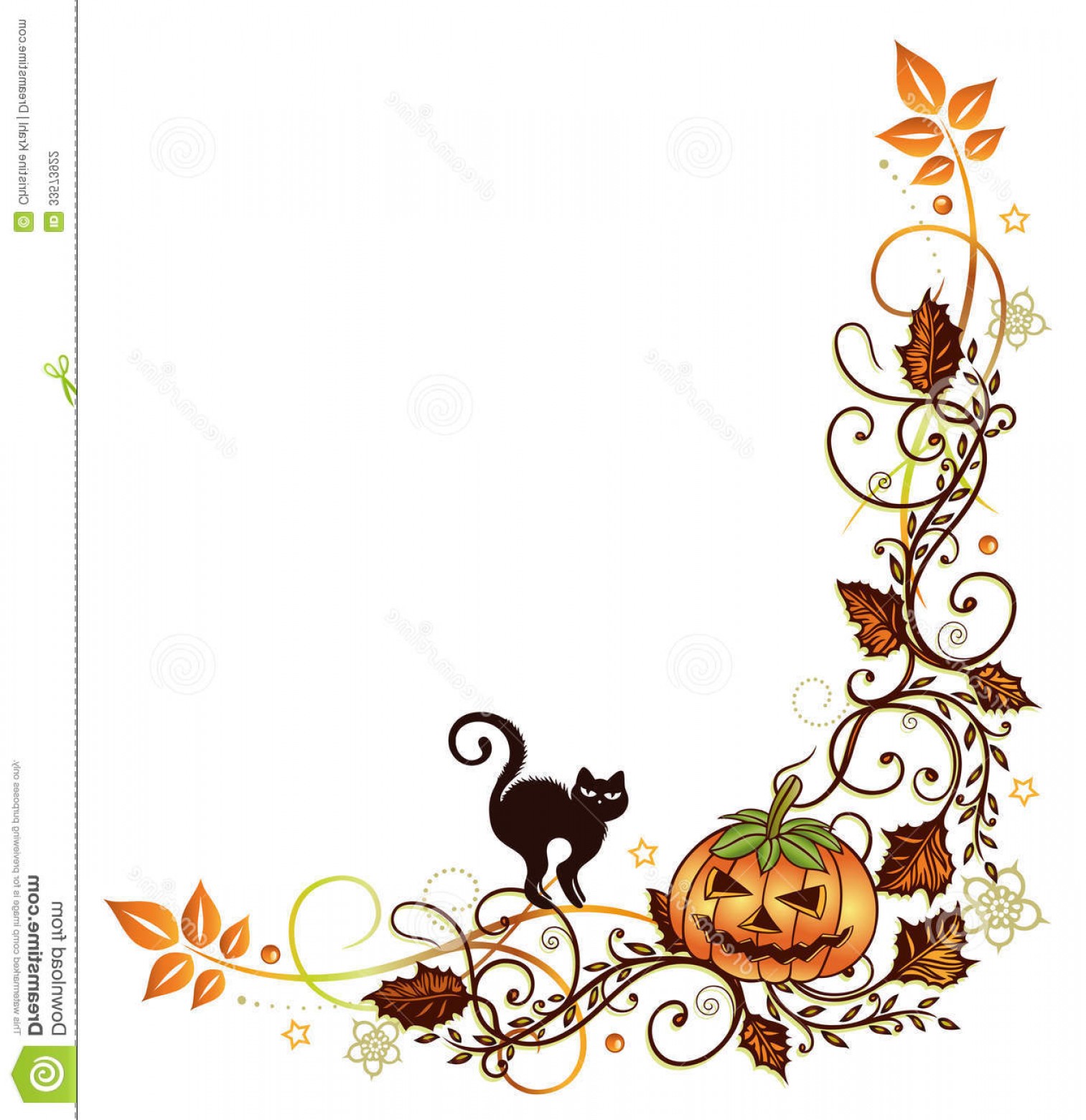 1513x1560 Halloween Border Vector Graphics Catchsplace