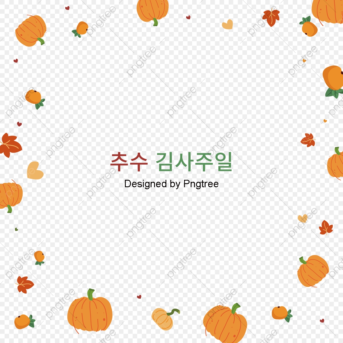1200x1200 Thanksgiving Pumpkin Border Vector, Thanks Giving Day, Maple Leaf