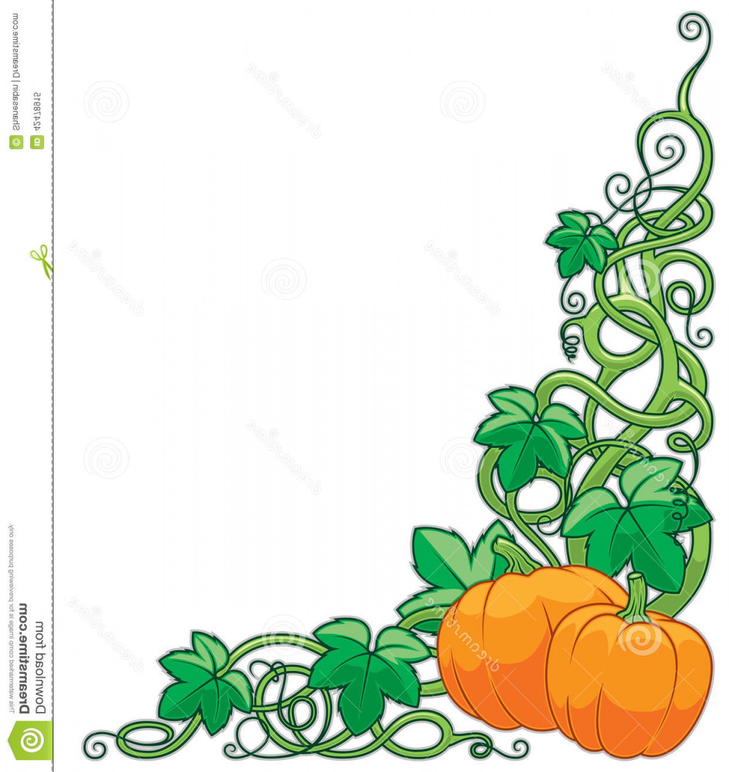 1473x1560 Vine Border Vector Catamart