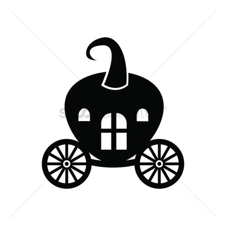 450x450 Free Pumpkin Carriage Stock Vectors Stockunlimited