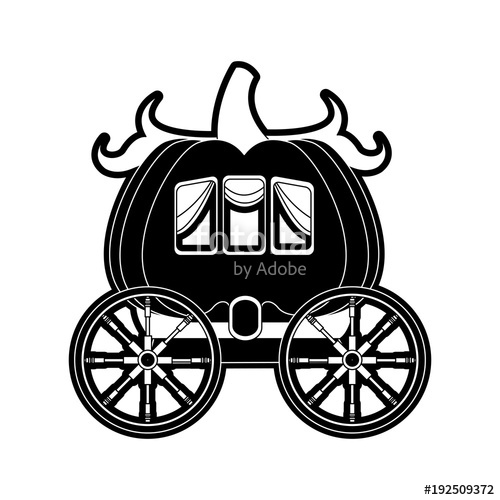 Pumpkin Carriage Vector at Vectorified.com | Collection of Pumpkin ...