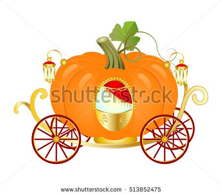 Pumpkin Carriage Vector at Vectorified.com | Collection of Pumpkin ...