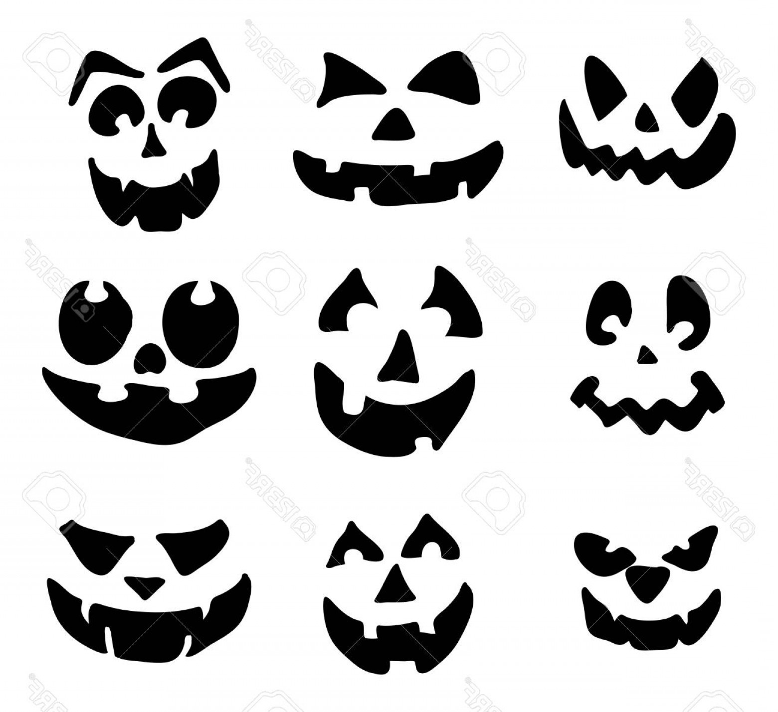 1560x1429 Pumpkin Face Vector Hoodamath