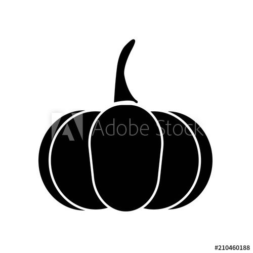500x500 Pumpkn Vector Icon Simple Element Illustration Pumpkin