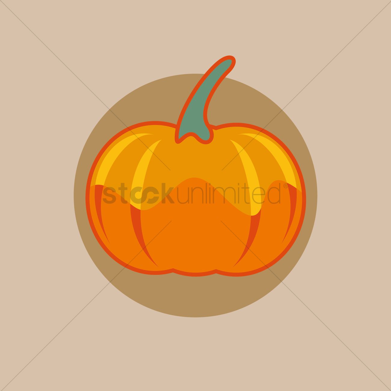 1300x1300 Free Pumpkn Vector Image