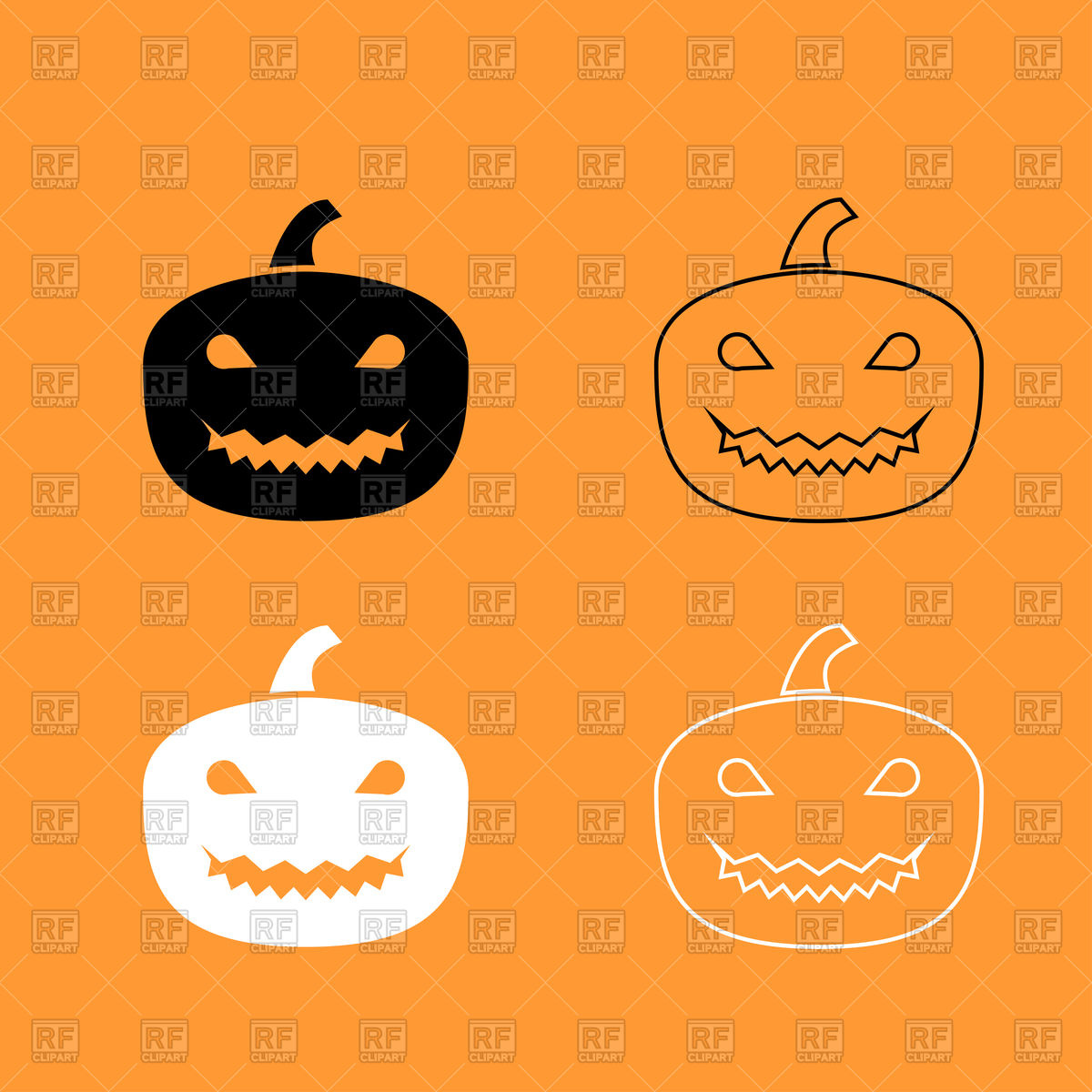 1200x1200 Horror Pumpkin