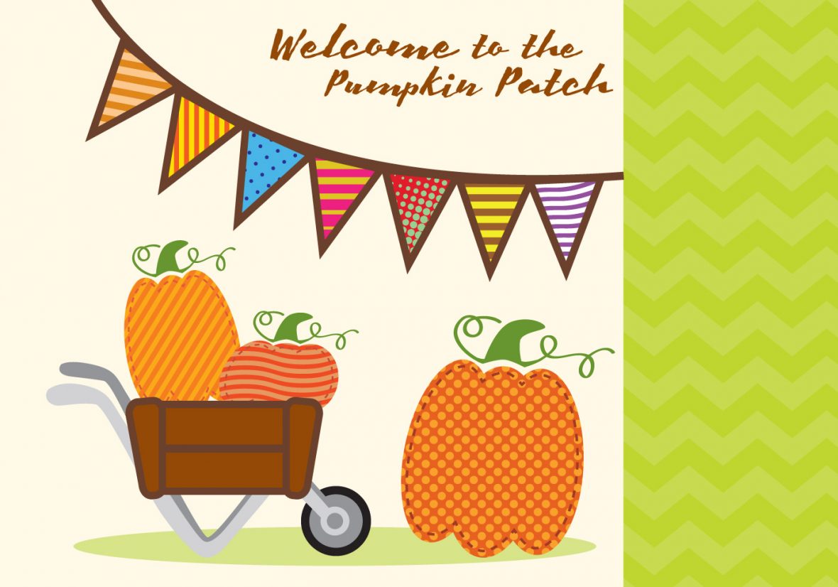 1180x826 Pumpkin Patch Invitation Vector