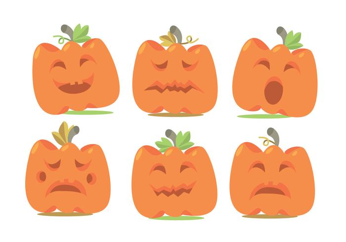 700x490 Pumpkin Patch Vector Set