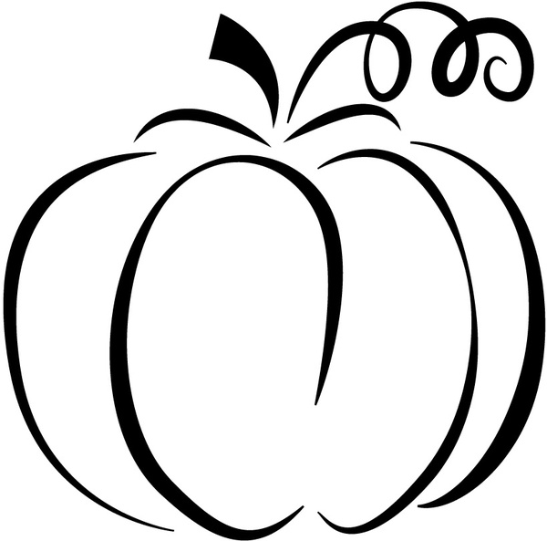 Pumpkin Silhouette Free Vector In Adobe Illustrator 600x593 Pumpkin Silhouette Free Vector In Adobe Illustrator