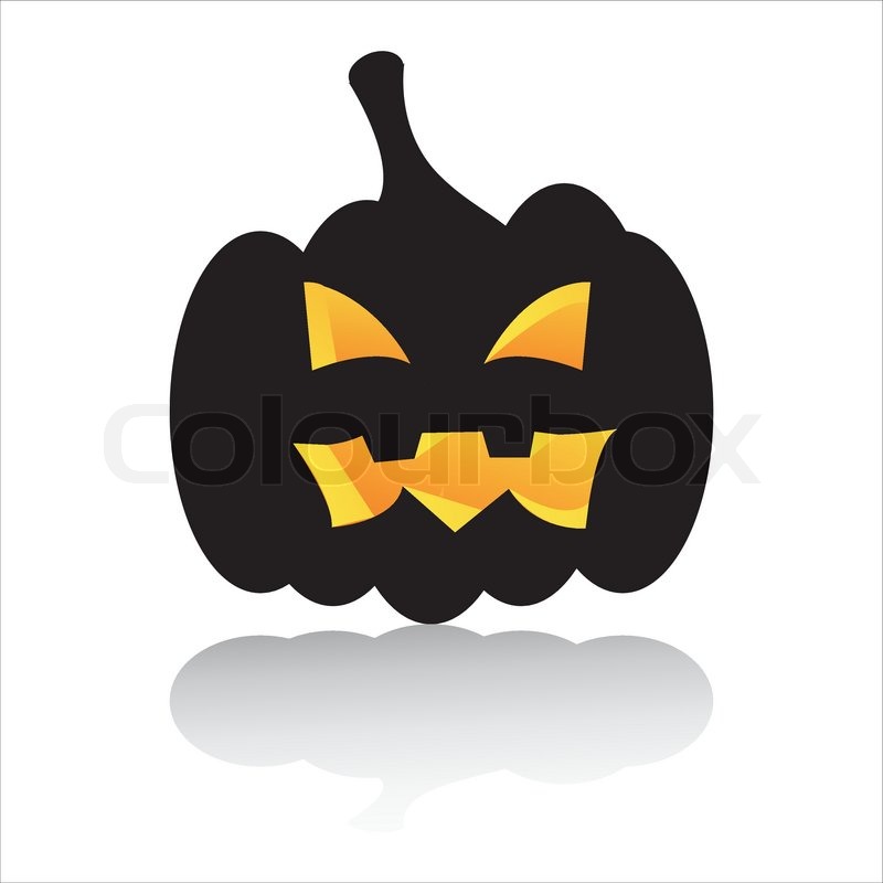 Halloween Pumpkin Silhouette Stock Vector Colourbox 800x800 Halloween Pumpkin Silhouette Stock Vector Colourbox
