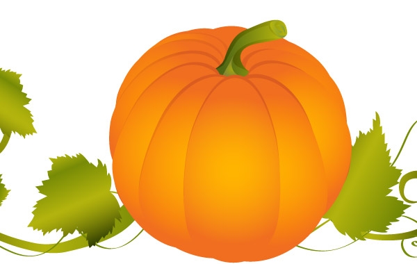 600x380 Pumpkin Vector Graphic Clip Arts, Clip Art