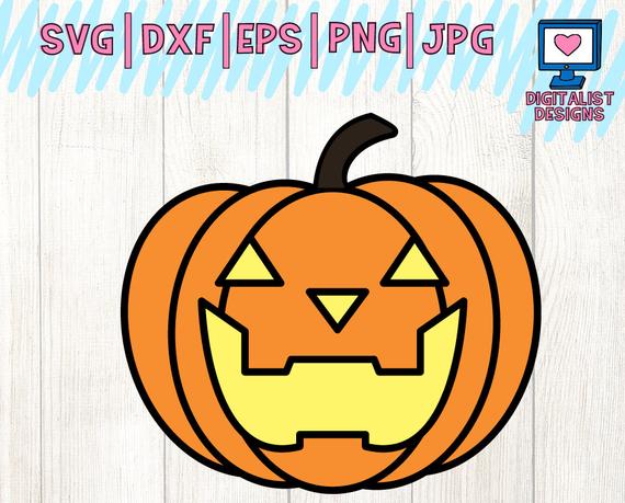 570x459 Pumpk Jack O Lantern Pumpkin Clipart Pumpkin Vector Etsy