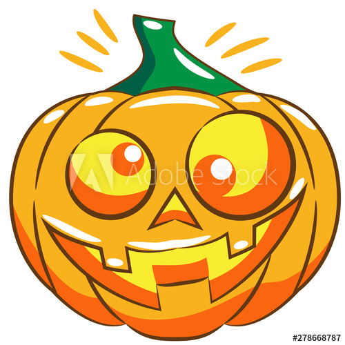500x500 Pumpkin Vector Graphic Clipart
