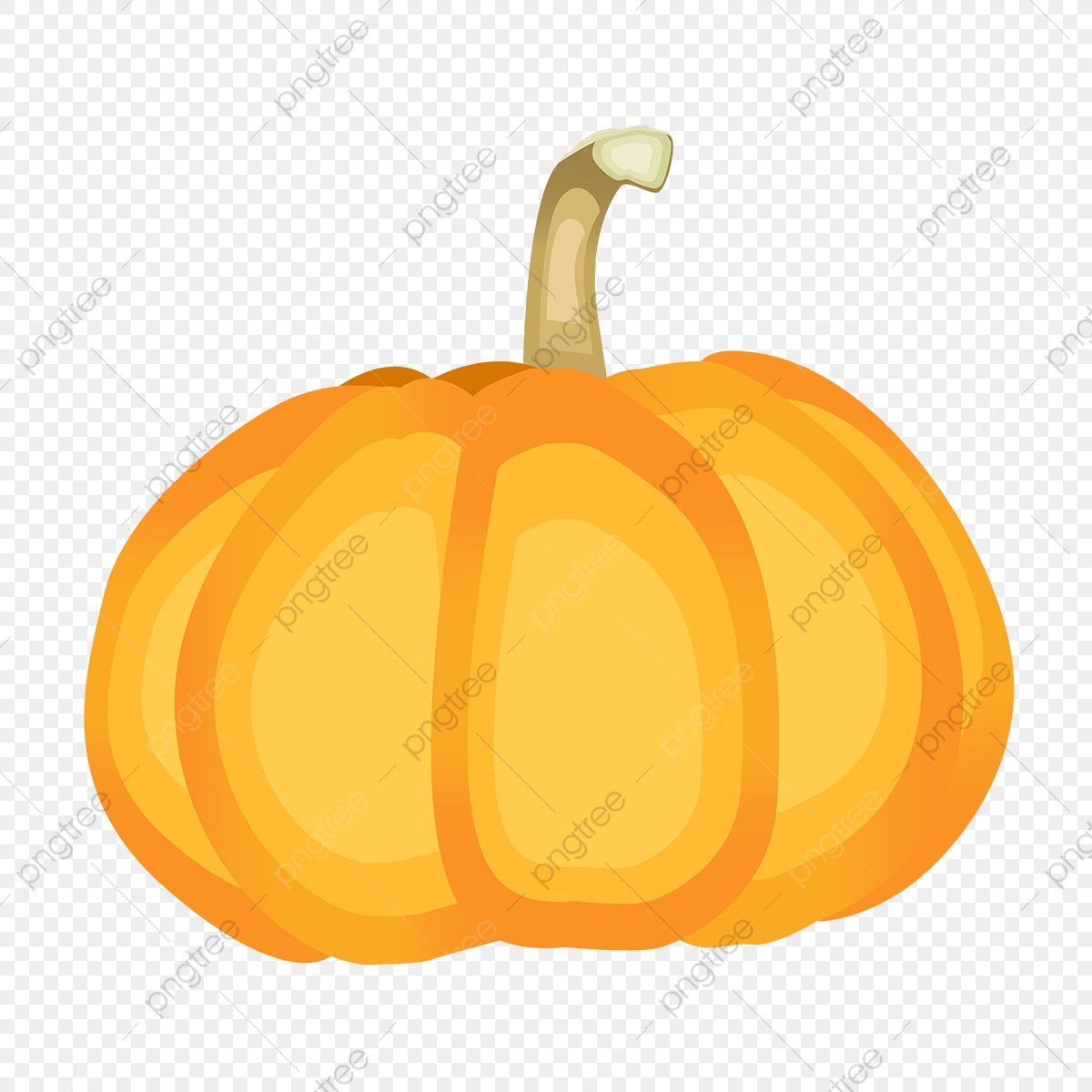 1200x1200 Autumn Harvest Autumn Crops Pumpkin Vector Elements, Cartoon