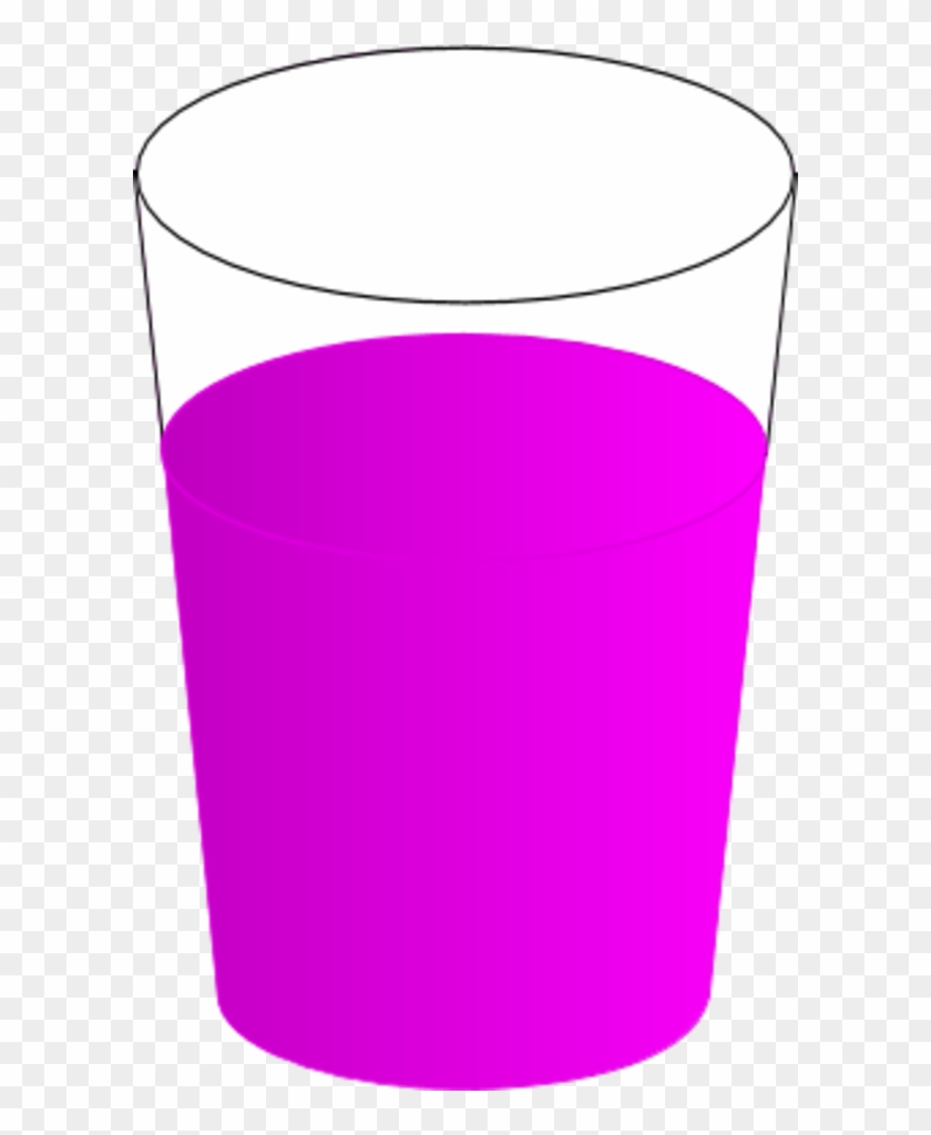 840x1024 Drinking Glass Cup With Red Punch Vector Clip Art