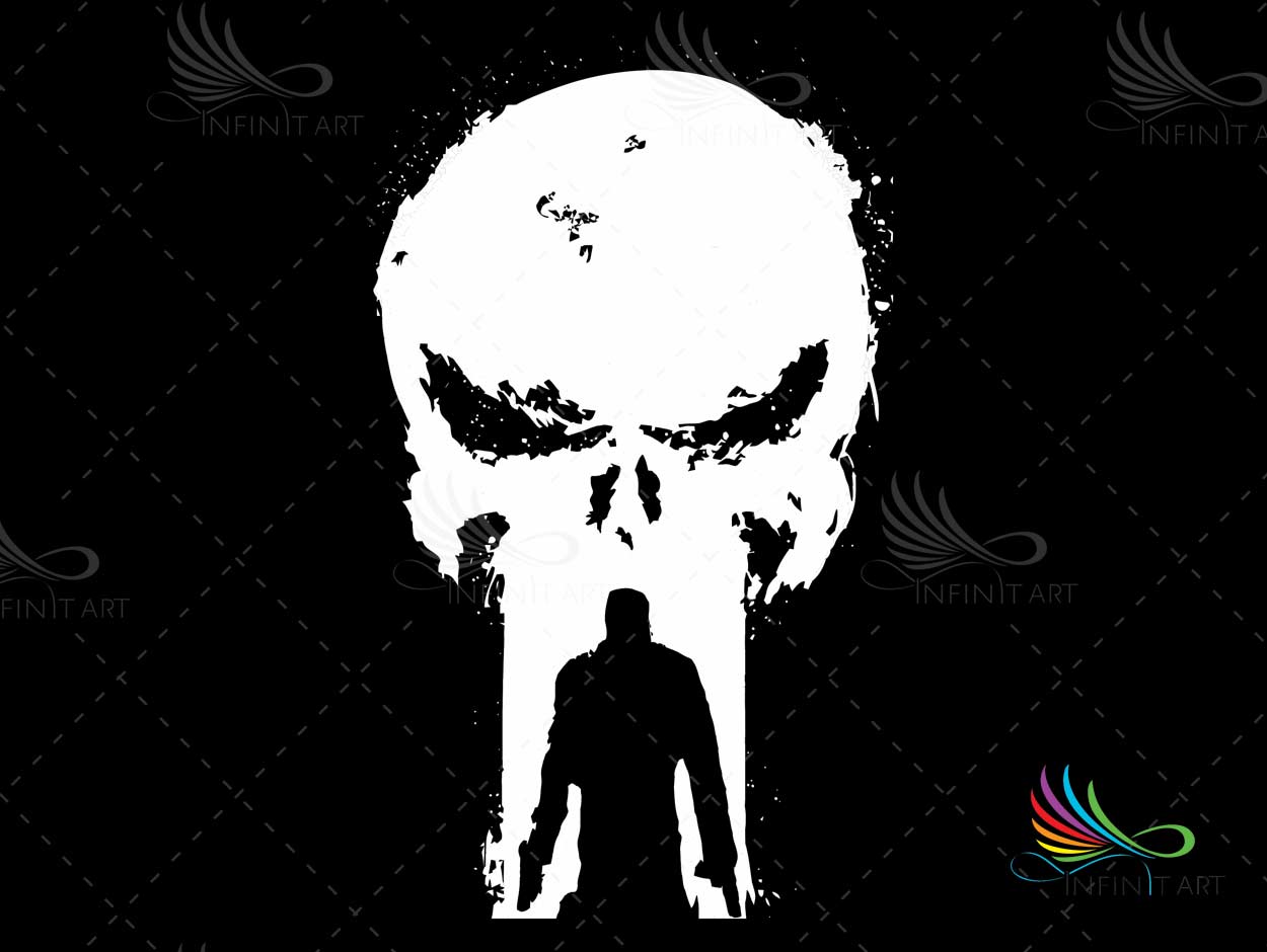 1250x940 Infinitart Punisher Logo Vector