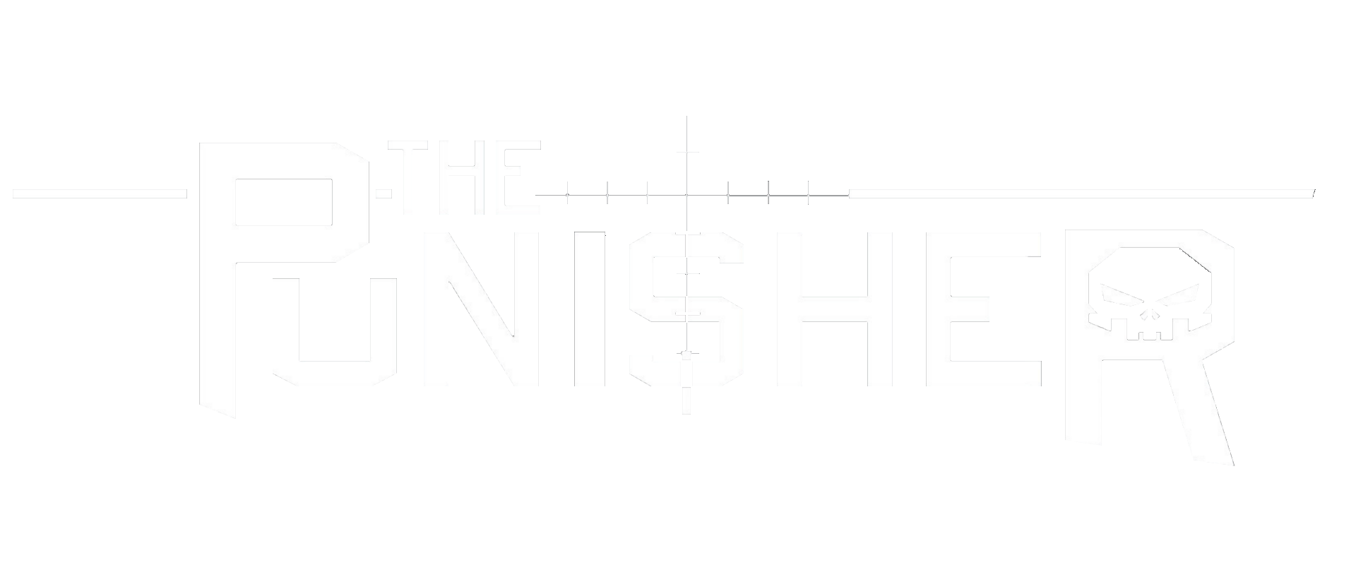 1920x800 The Punisher Logo Vector