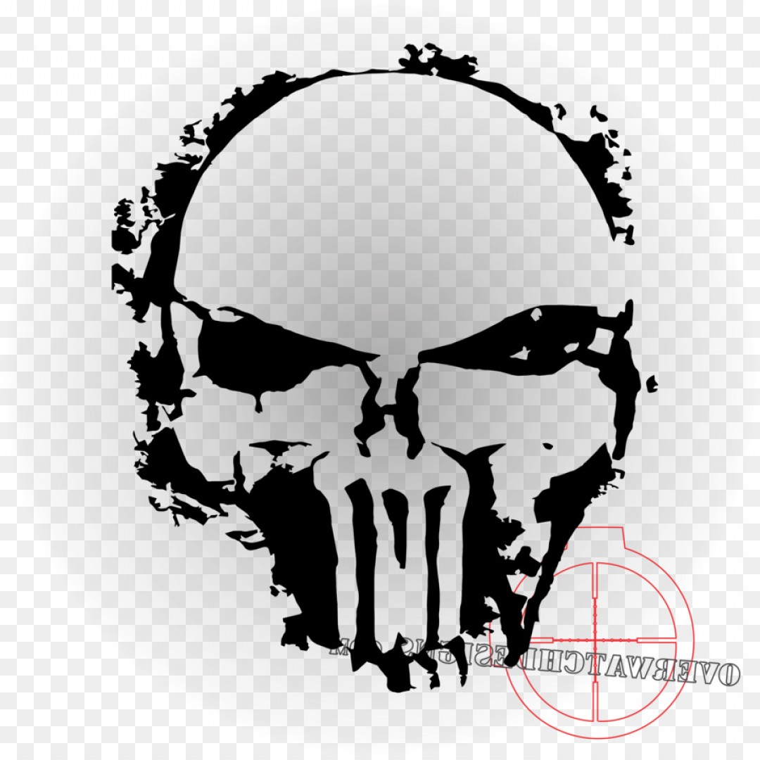 1080x1080 Png Punisher Logo Stencil Skulls Geekchicpro
