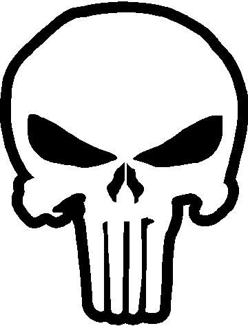 Punisher Skull Logo Vector at Vectorified.com | Collection of Punisher ...