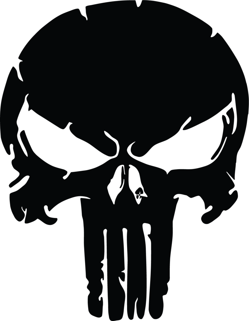 Punisher Skull Logo Vector at Vectorified.com | Collection of Punisher ...