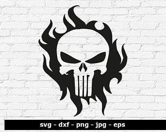 340x270 Punisher Skull Etsy