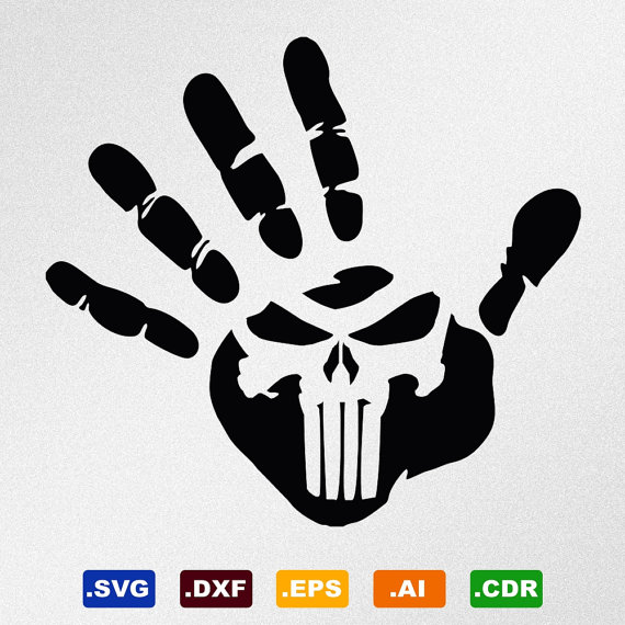 570x570 Punisher Skull Vector Gallery