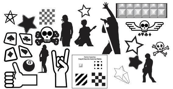 568x294 Punk Vector Graphics