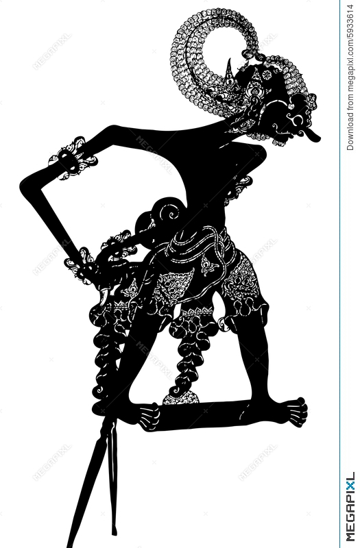525x800 Shadow Puppet Vector Illustration