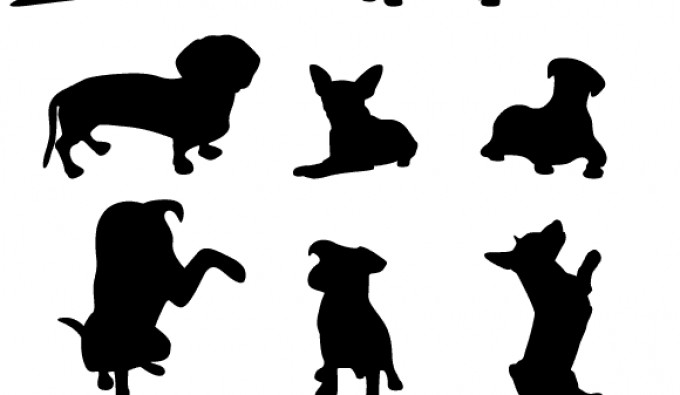 680x395 Dog Vector Silhouettes Free Vectors Ui Download
