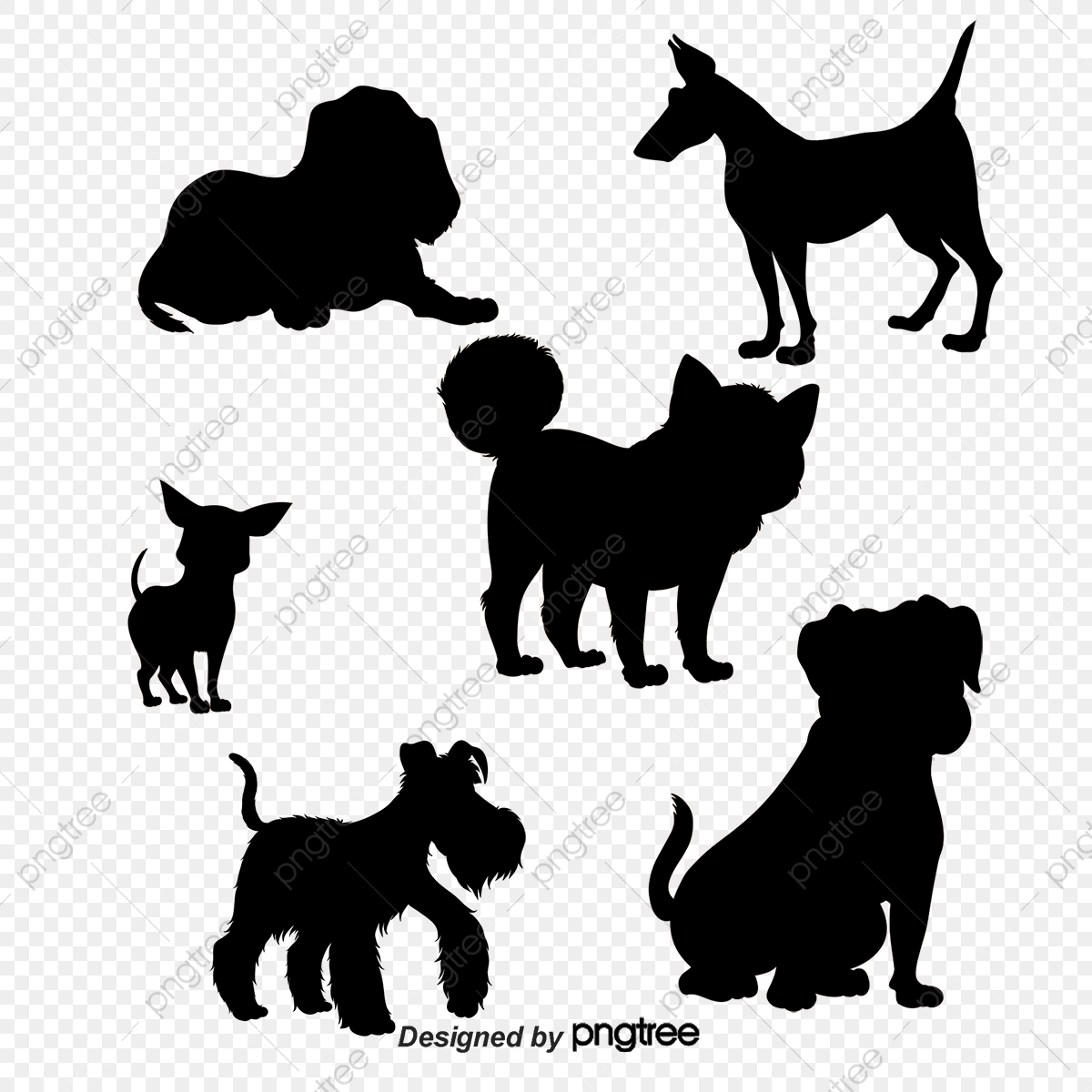 1200x1200 Puppy Silhouette, Puppy, Dogs, Animal Png And Vector
