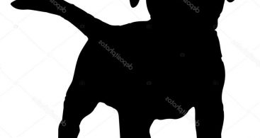 367x195 Puppy Silhouette Vector Archives