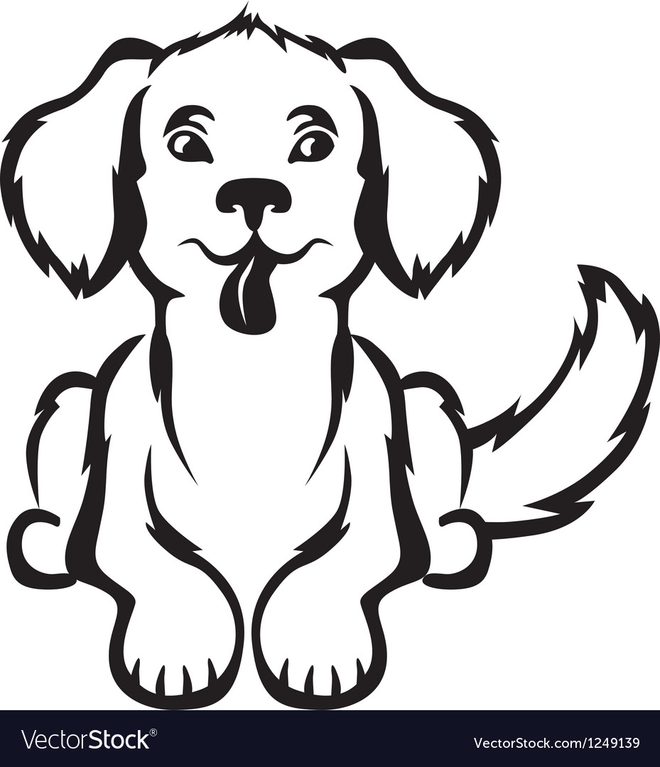 929x1080 Puppy Vector