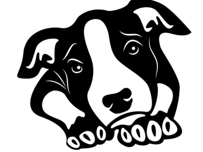 400x300 Cute Puppy Vector