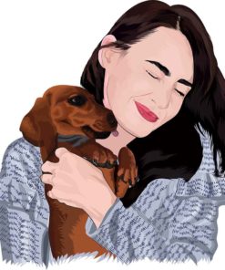 247x296 Custom Portrait Vector Art