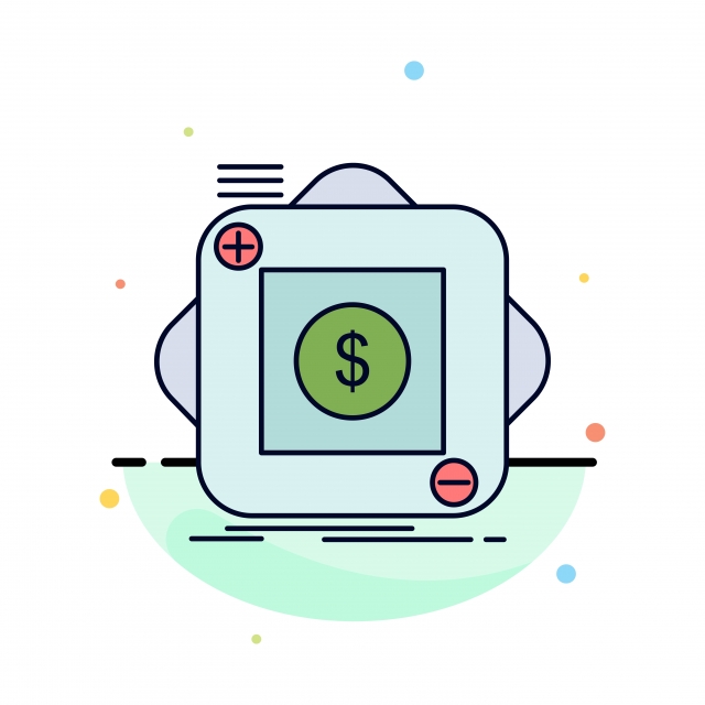 640x640 Purchase Store App Application Mobile Flat Color Icon Vector, App