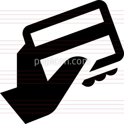 400x400 Credit Card Purchase Vector Icon
