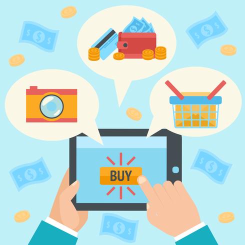 490x490 Business Hand Making Internet Purchase