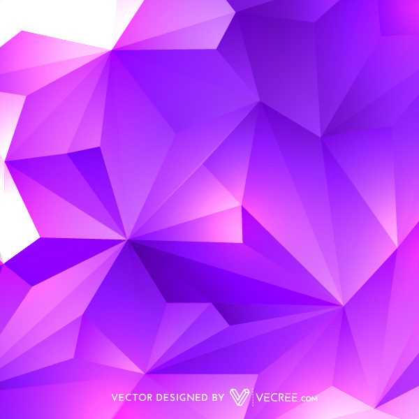 600x600 Pink And Purple Polygonal Abstract Background Design Free Vector