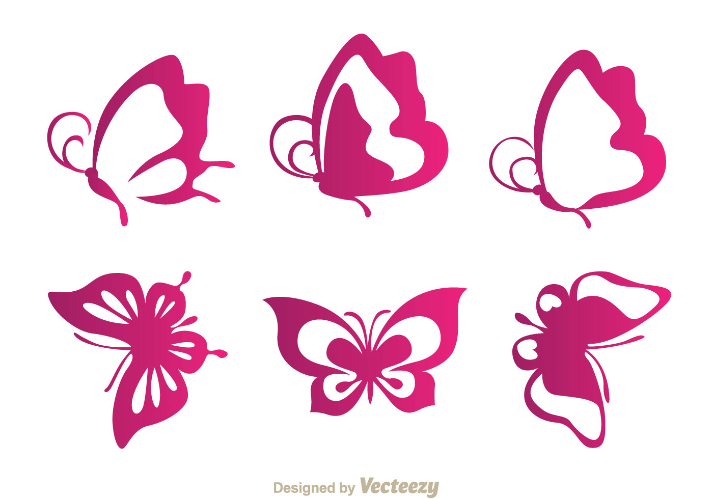 Purple Butterfly Vector at Vectorified.com | Collection of Purple