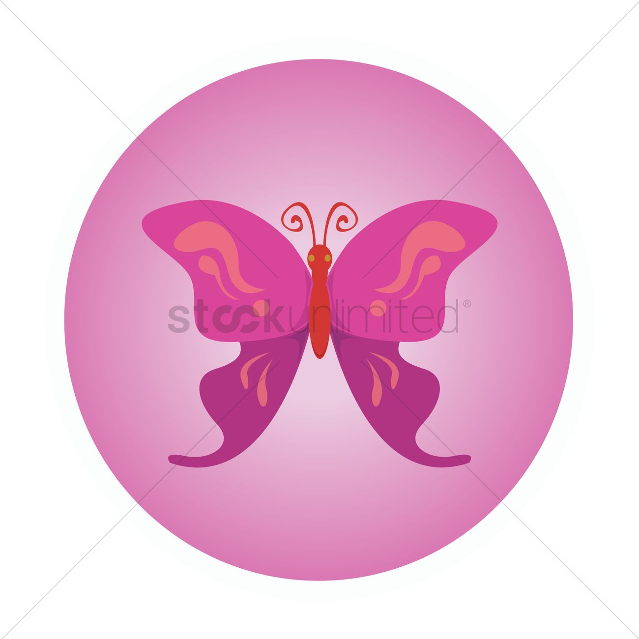 Free Purple Butterfly Vector Image 1300x1300 Free Purple Butterfly Vector Image