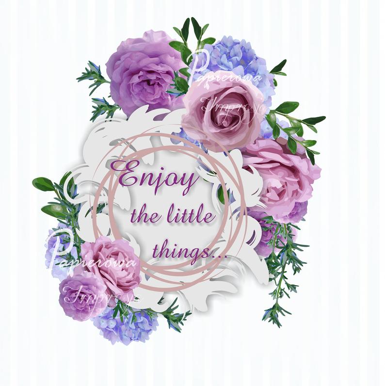 Flowers Clipart Commercial Use Floral Vector Graphics Etsy 794x796 Flowers Clipart Commercial Use Floral Vector Graphics Etsy