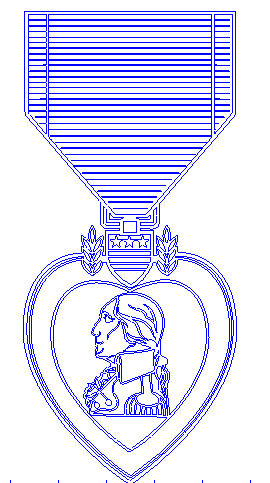 Purple Heart Medal Vector at Vectorified.com | Collection of Purple
