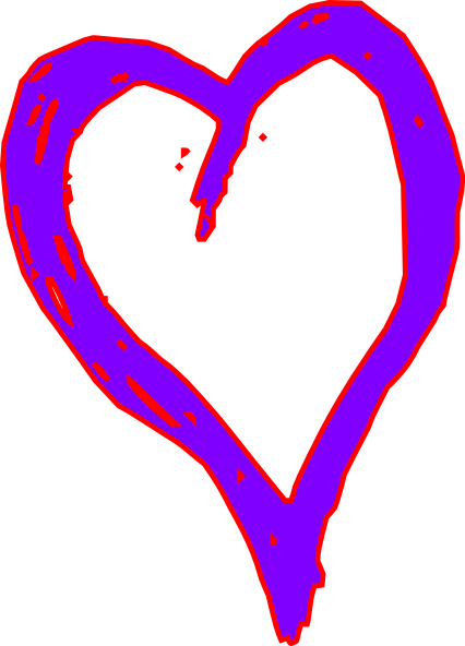 Purple Heart Clip Art 426x592 Purple Heart Clip Art