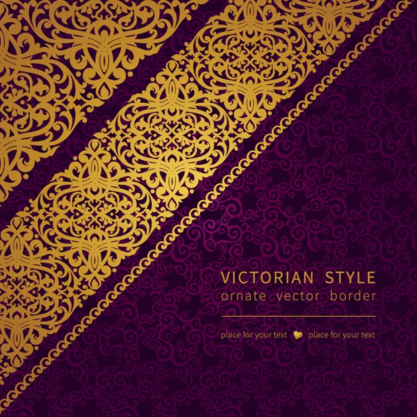 600x600 Purple Background Gold Pattern Vector Graphics My Free Photoshop