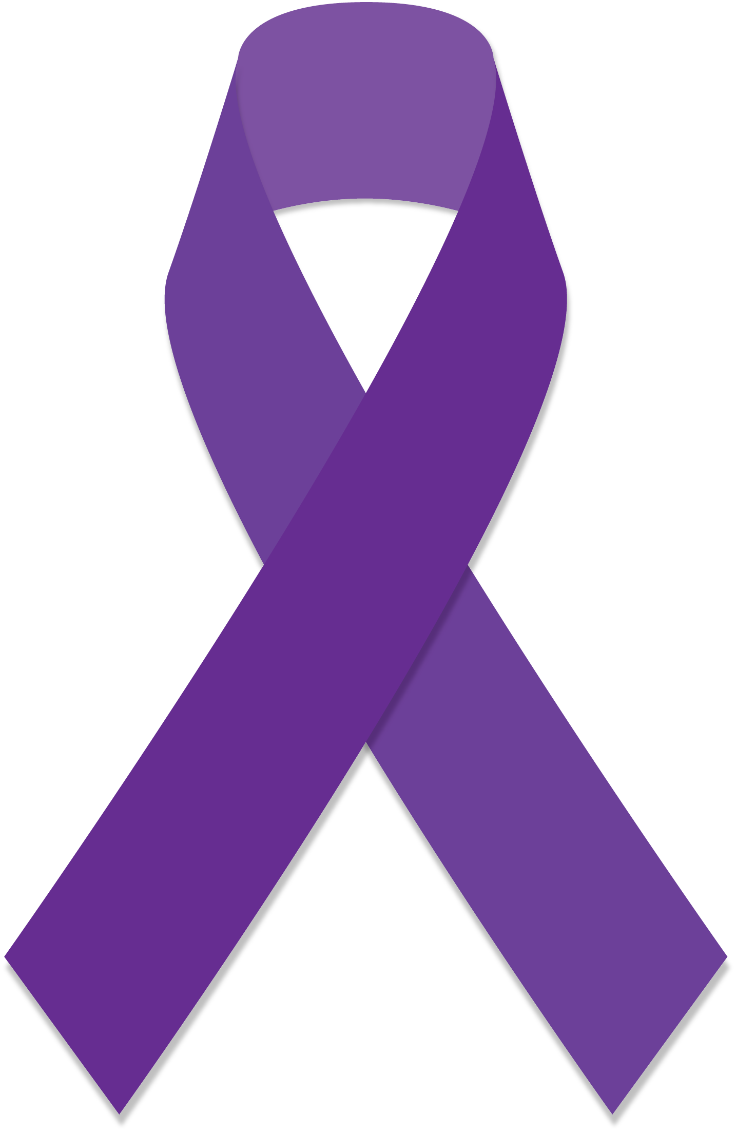 Purple Ribbon Vector