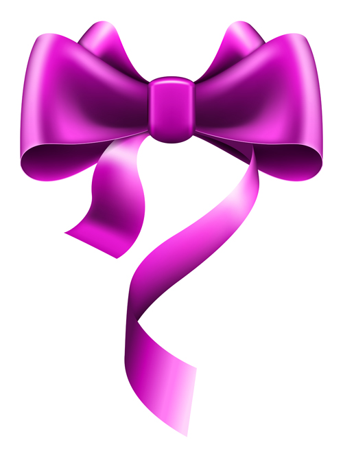 500x667 Purple Bow Vector Material Free Download