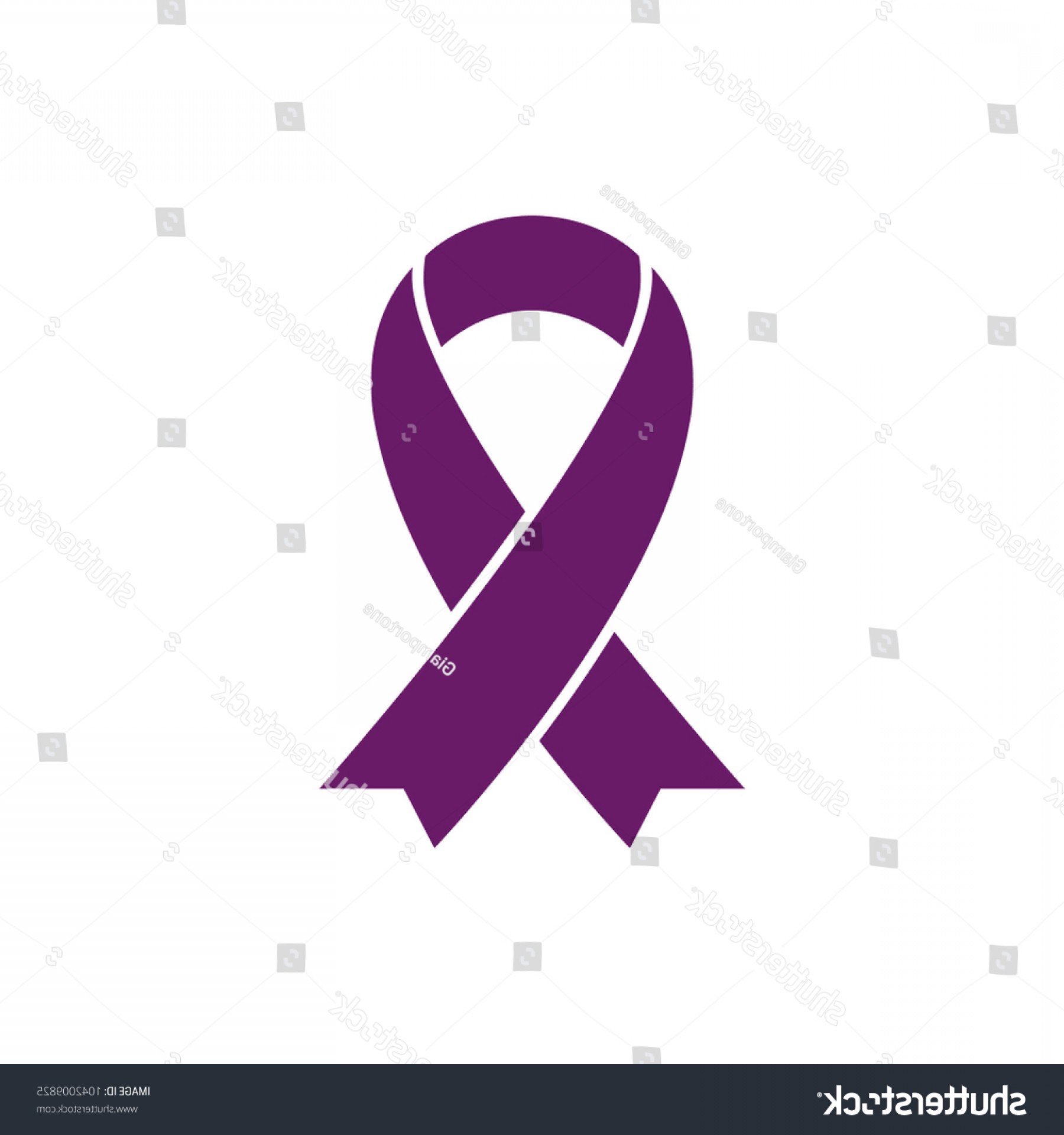 1800x1920 Lupus Awareness Purple Ribbon Vector Icon Soidergi