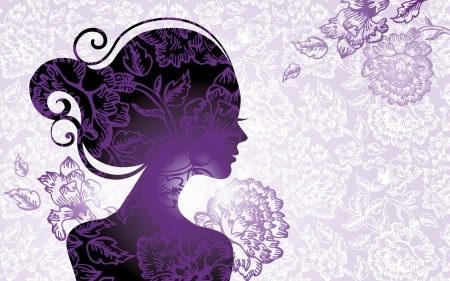 450x281 Purple Vector Girl