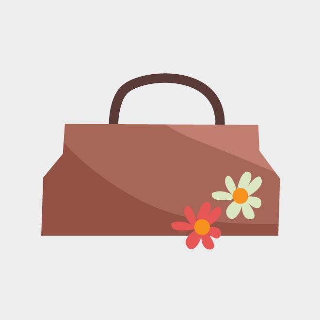 660x660 Purse Vector Graphics