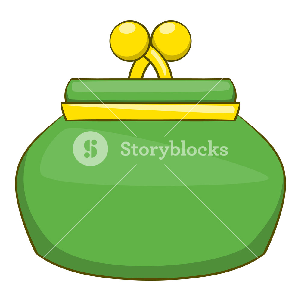 Purse Icon Cartoon Illustration Of Purse Vector Icon For Web 1000x1000 Purse Icon Cartoon Illustration Of Purse Vector Icon For Web